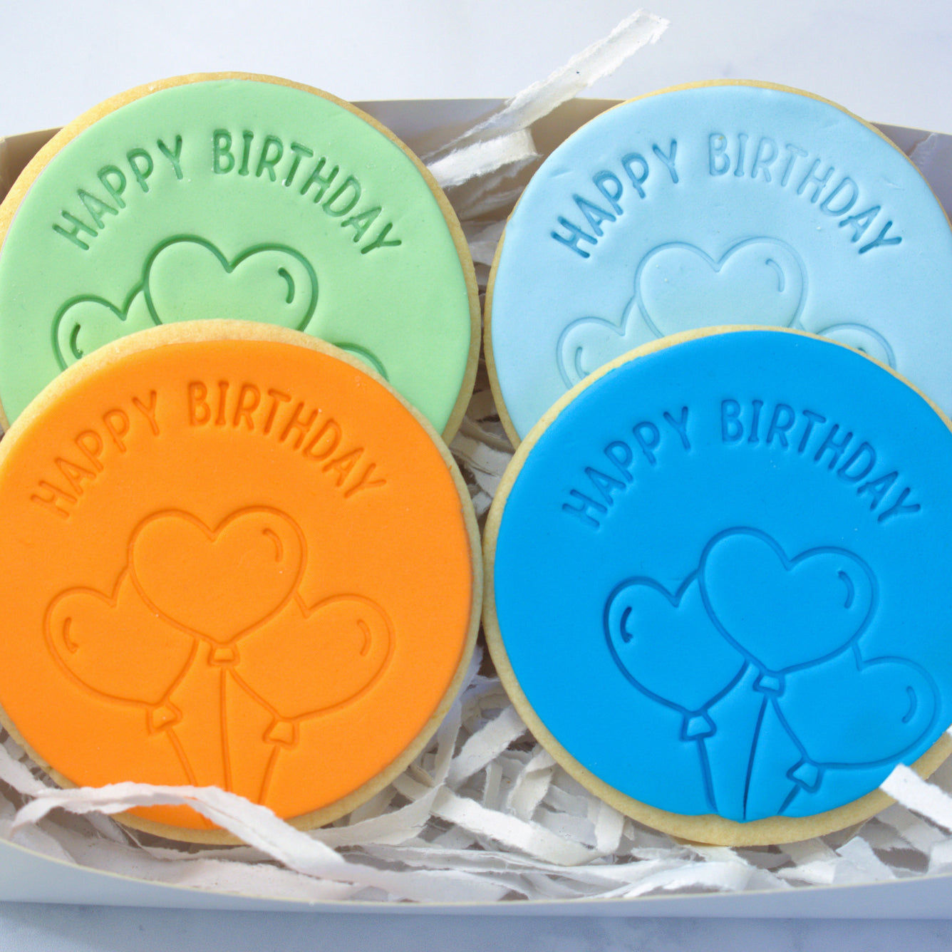 Birthday Balloon Cookies