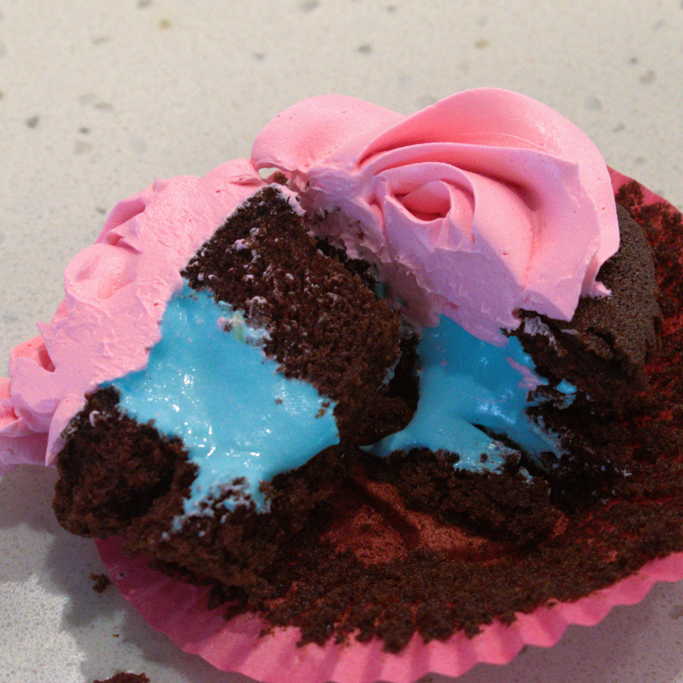 Gender Reveal Cupcakes