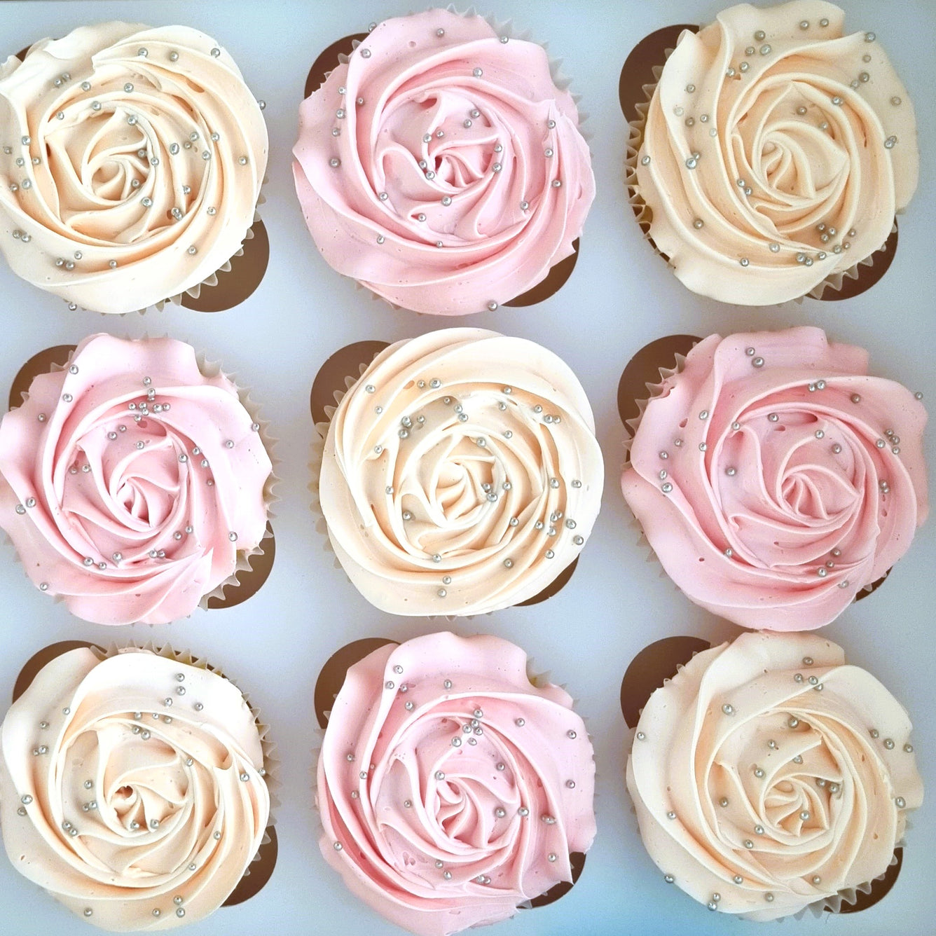 Rose Buttercream Swirls