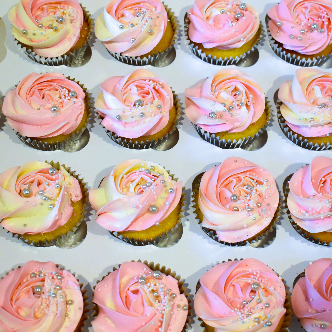 Rose Buttercream Swirls